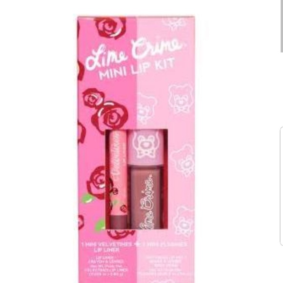 🆕TAUPE Lime Crime SOLDOUT Plushies Lip Kit NWT - Picture 3 of 8